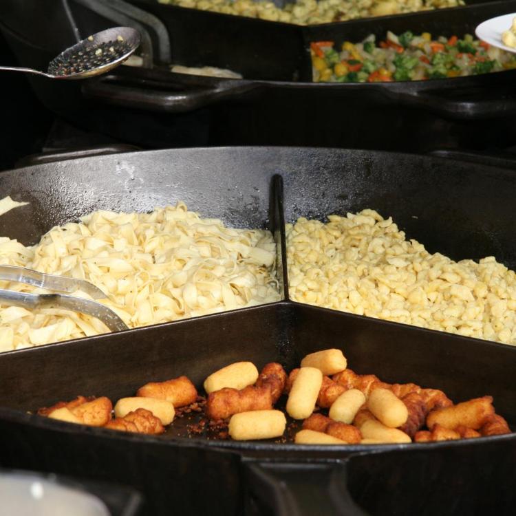 Pfanne mit Essen