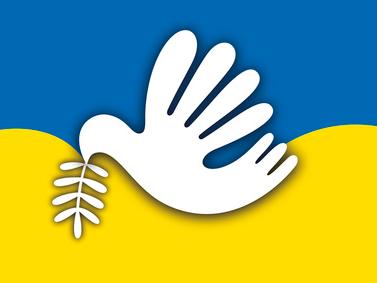 Peace Flag Ukraine