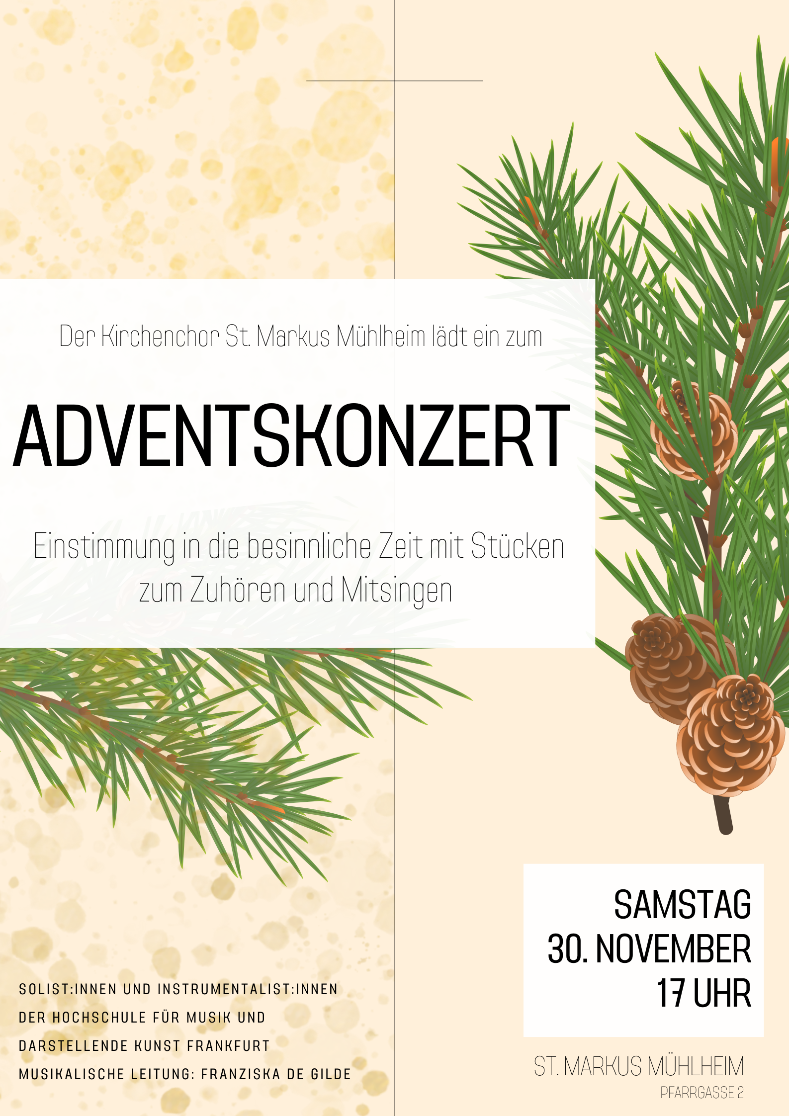 Adventskonzert 24 (c) Kirchenchor St. Markus