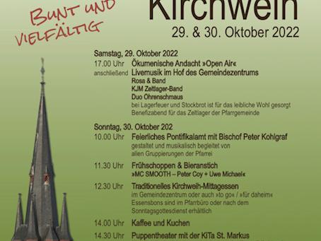 Plakat Kirchweih 2022