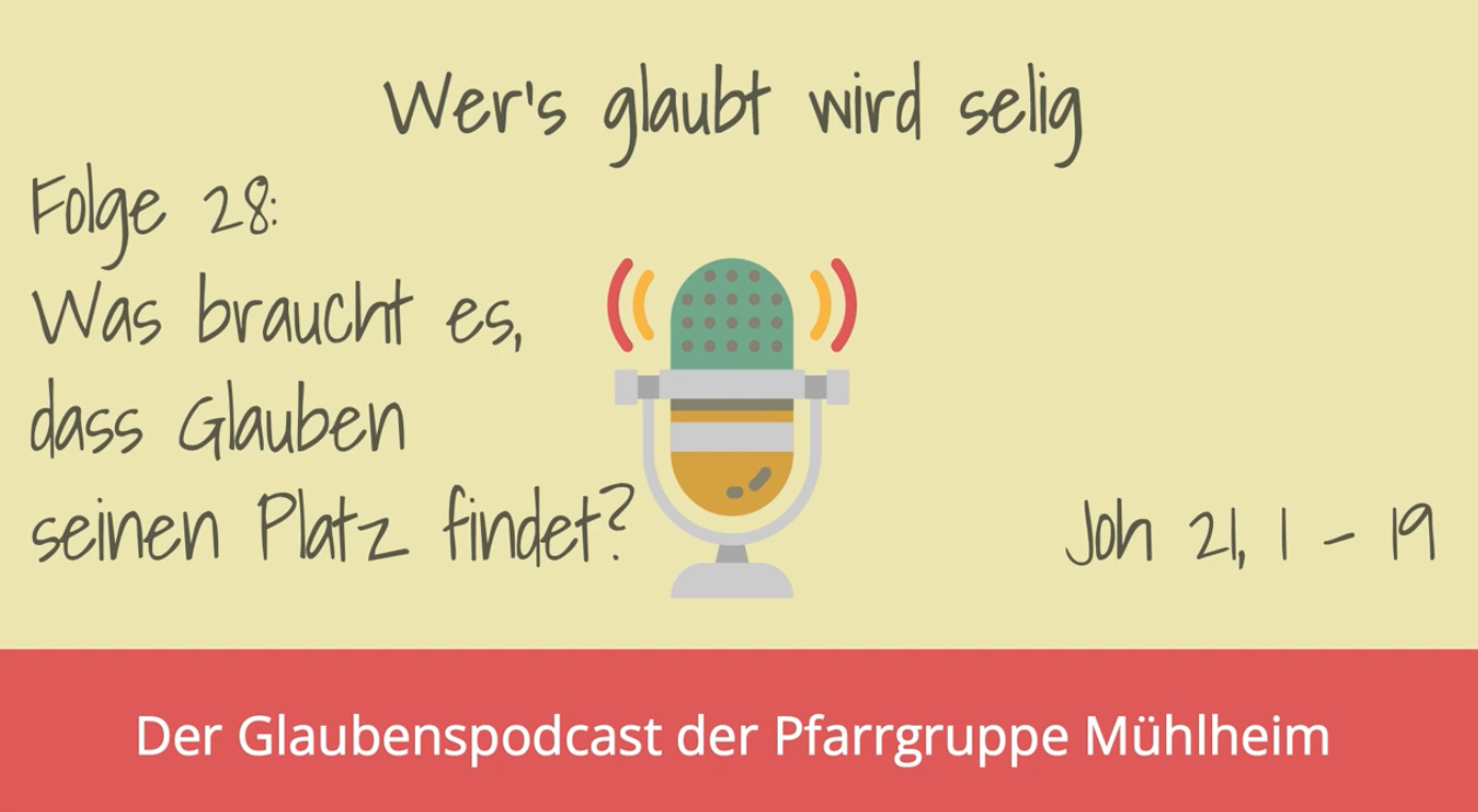 Wer's glaubt wird selig - 28 “Was braucht es, dass Glauben seinen Platz findet” (c) Vanessa Petrzak