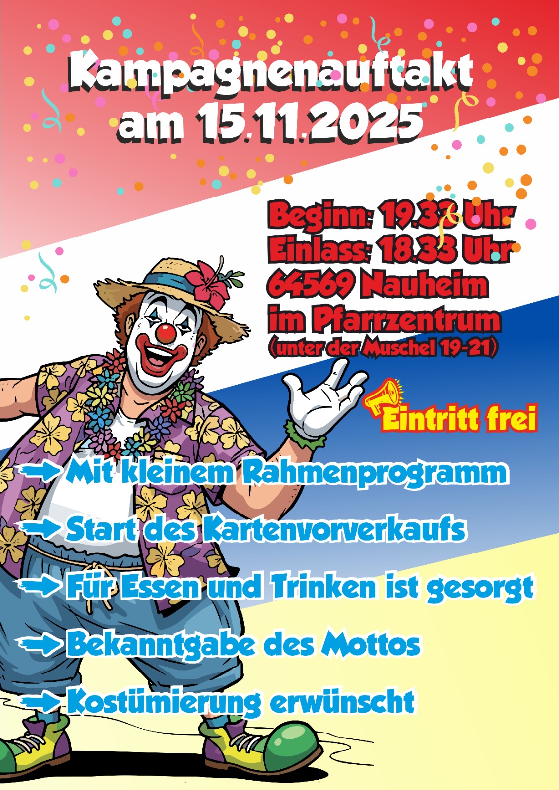 Plakat KFK Kampangneauftakt 2025 (c) KFK