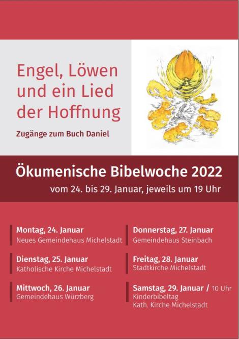 Bibelwoche 2022 (c) Pfarrbüro St. Sebastian Michelstadt