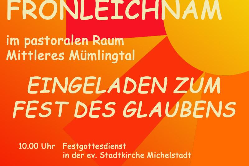 Plakat Fornleichnam 2022
