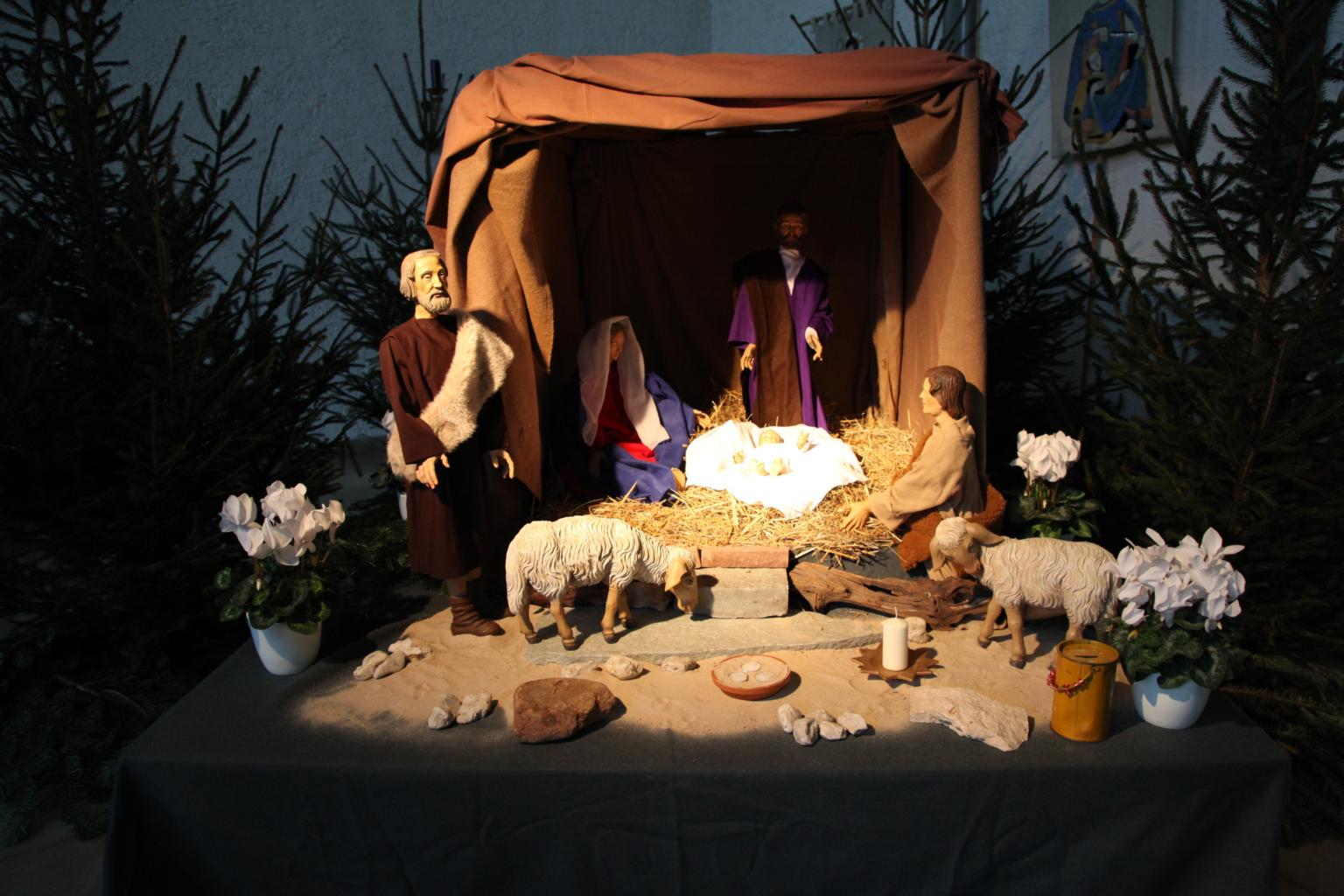 Krippe Waldheim (c) Barbara Steinbrede