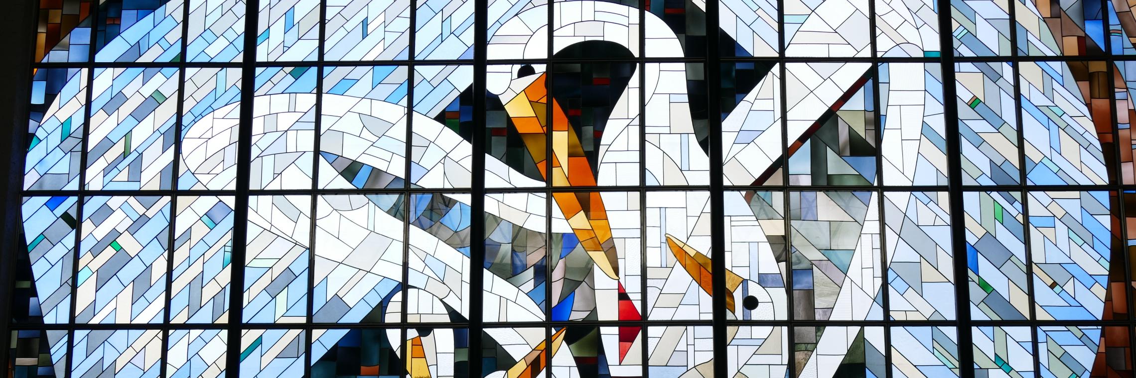 Pelikanfenster Heilig Kreuz Waldheim