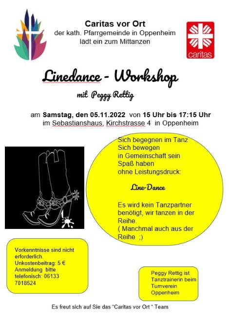 20221105_Linedance workshop (c) Caritas Oppenheim