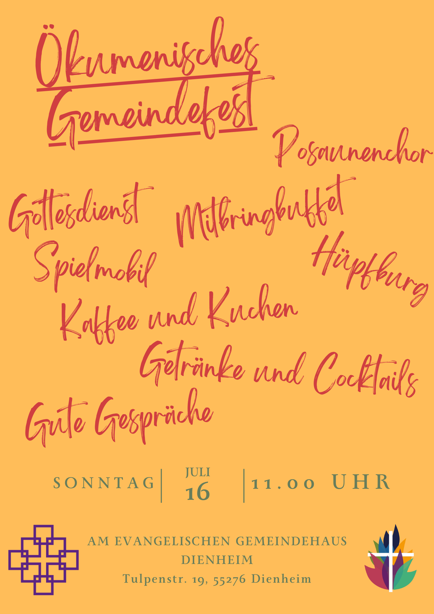 2023_Dienheim_Plakt Ökumenisches Gemeindefest