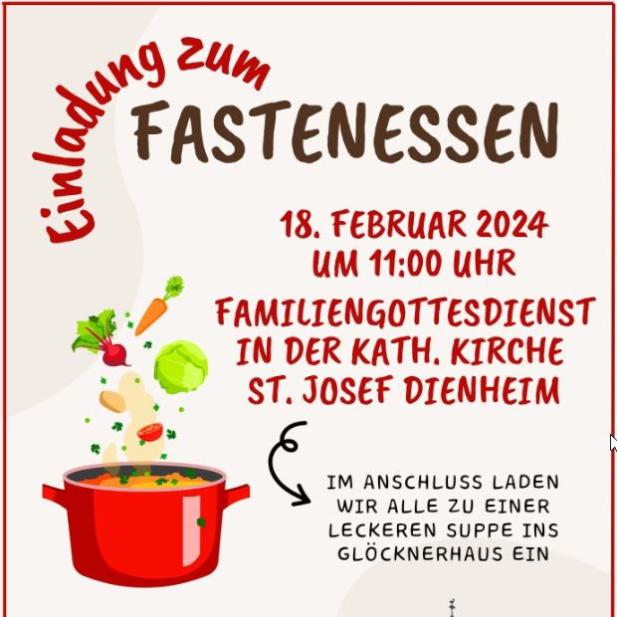 202402_Dienheim_Fastenessen_2024_Plakat (c) Pfarrgruppe Oppenheim