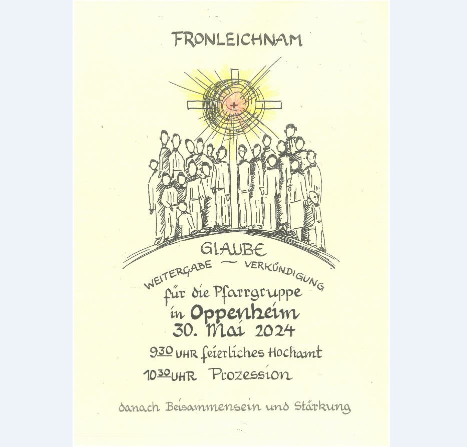 20240530_PG_Oppenheim_Frohnleichnam (c) Pfarrgruppe Oppenheim