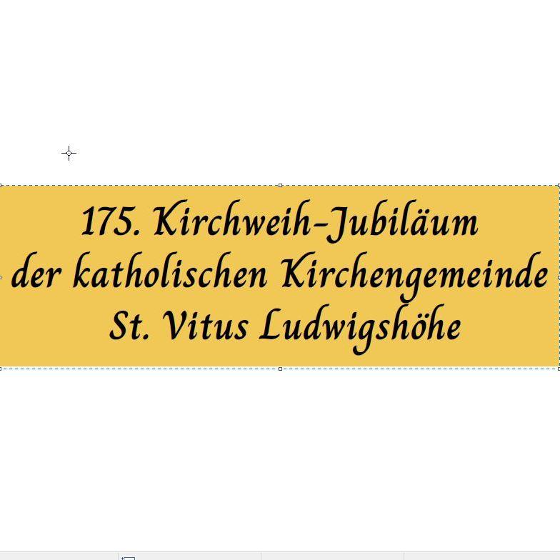 20240829_175. Kirchweih-Jubiläum der kath. Kirchengemeinde St. Vitus ludwigshöhe