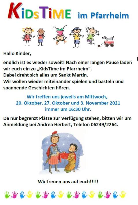 Kidstime_St. Martin_Ludwigshöhe_2021 (c) Pfarrgruppe Oppenheim