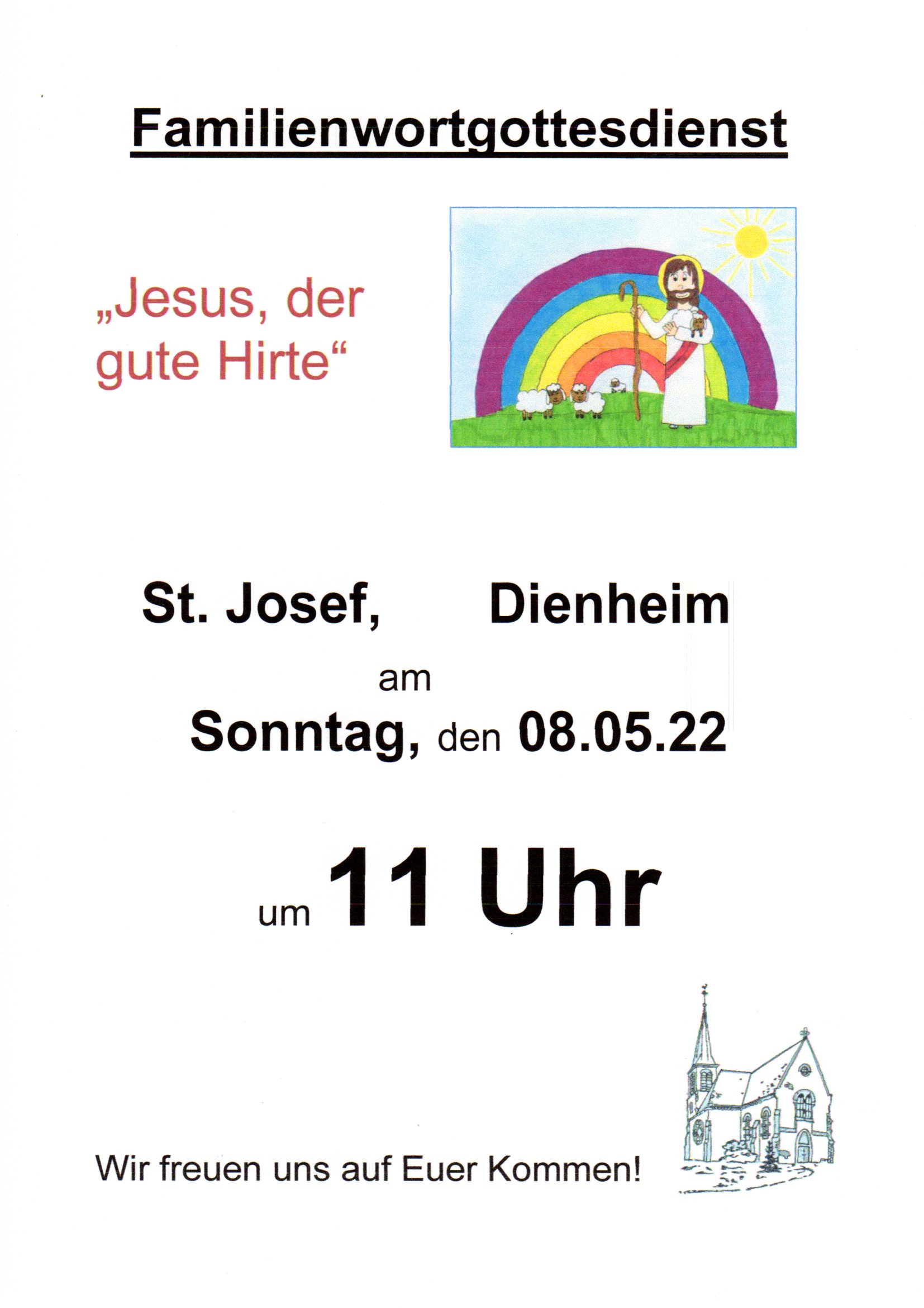 Plakat 2022-05 (c) Pfarrei St. Josef Dienheim