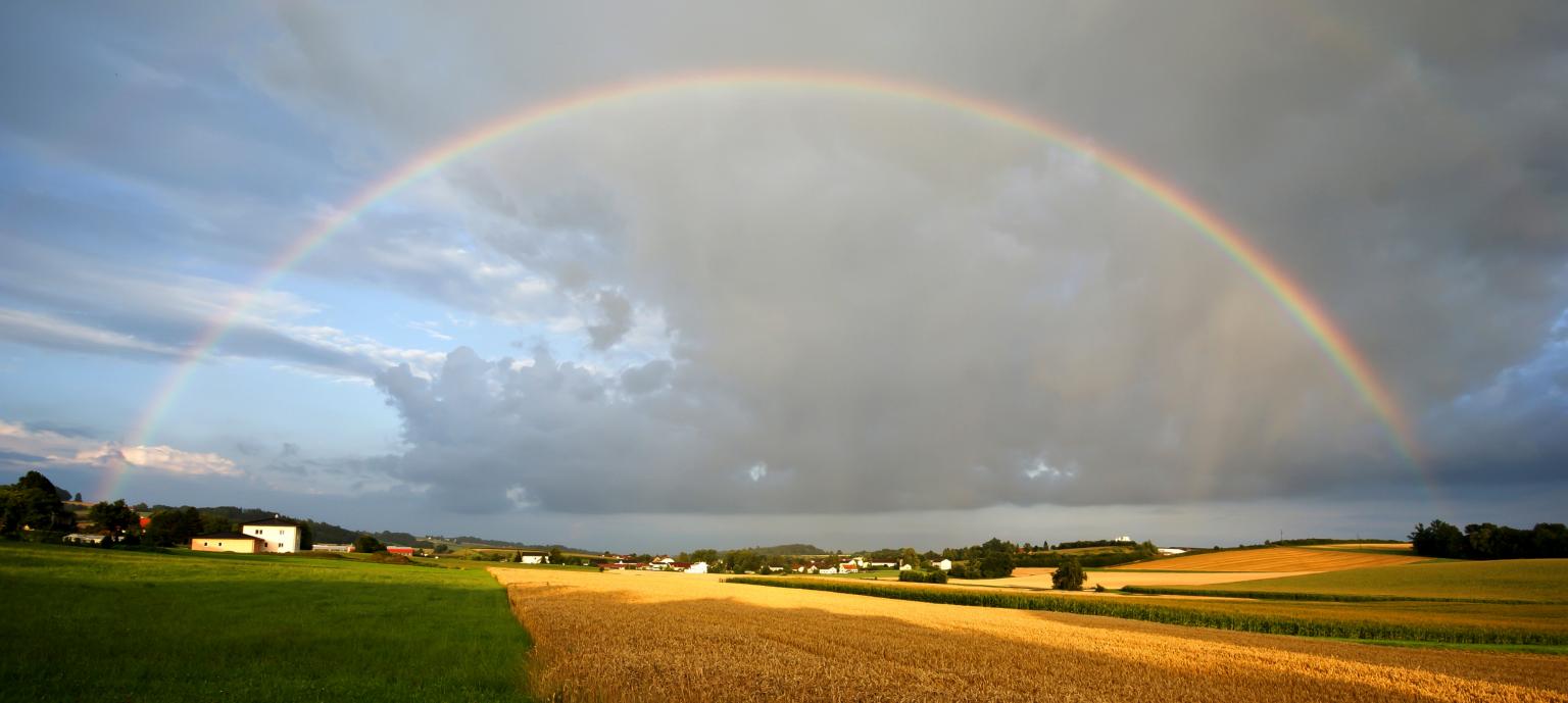 Regenbogen (c) Bild: Martin Manigatterer In: Pfarrbriefservice.de