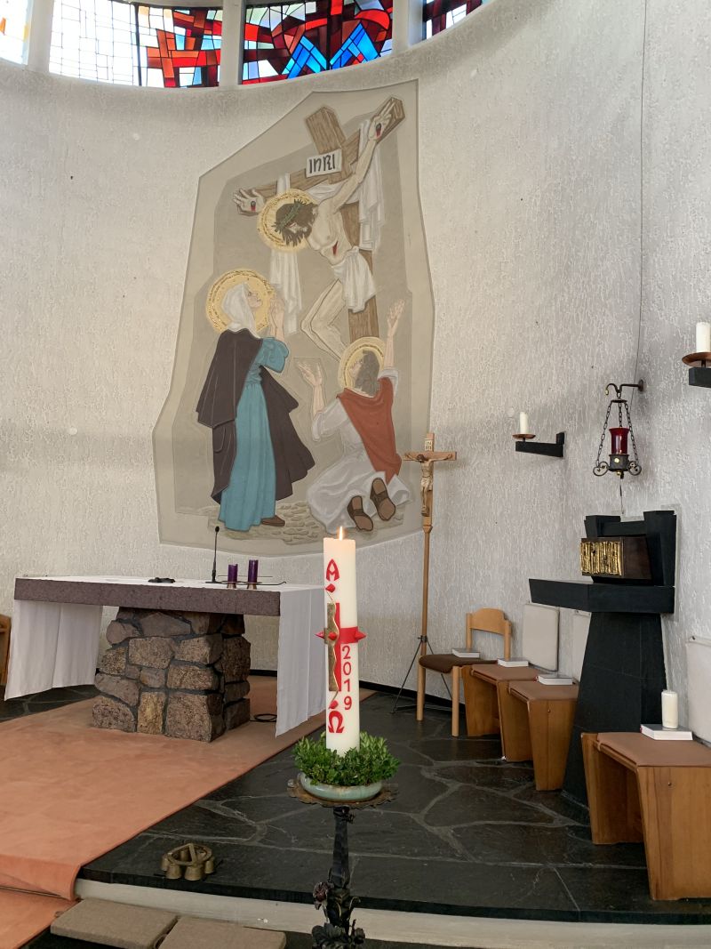 Altarbild, Kirche Brensbach (c) Anja Encarnacao