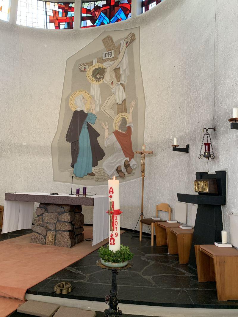 Altarbild, Kirche Brensbach
