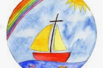 Erstkommunion Schiff Regenbogen