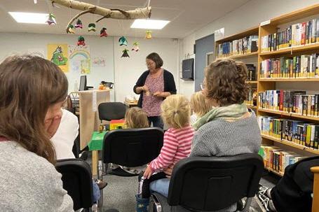 Vorleseaktion in der Bücherei St. Marien
