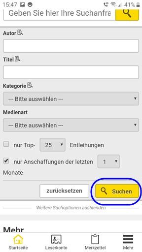 2. auswählen