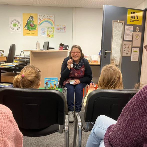 Vorleseaktion Bücherei St. Marien (c) Elke Helbig