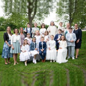 Erstkommunion in St. Marien (c) Gabi Laist-Kerber