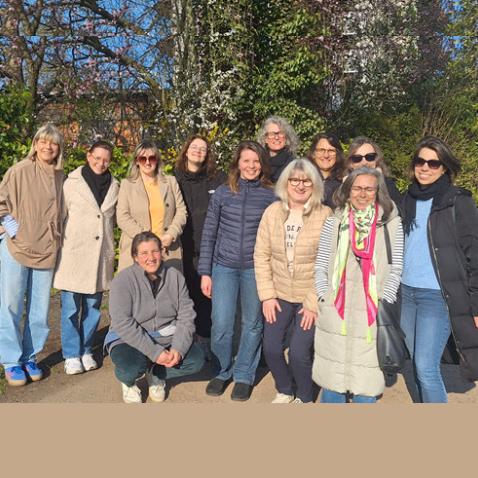 Team KiTa St. Marien auf Wanderschaft (c) Gabi Laist-Kerber