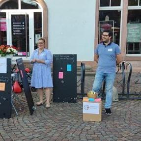 Pastoralraum Mainbogen auf dem Wochenmarkt