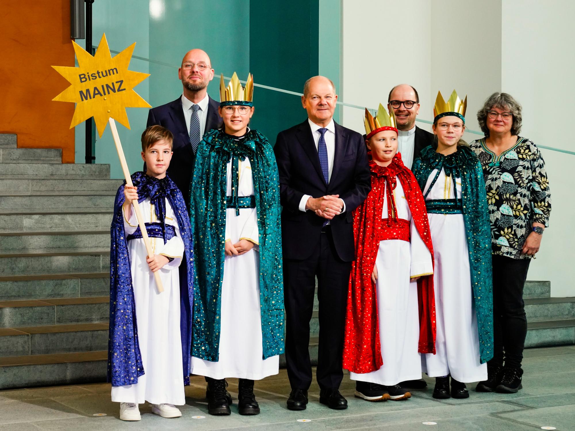 Sternsinger beim Bundeskanzler