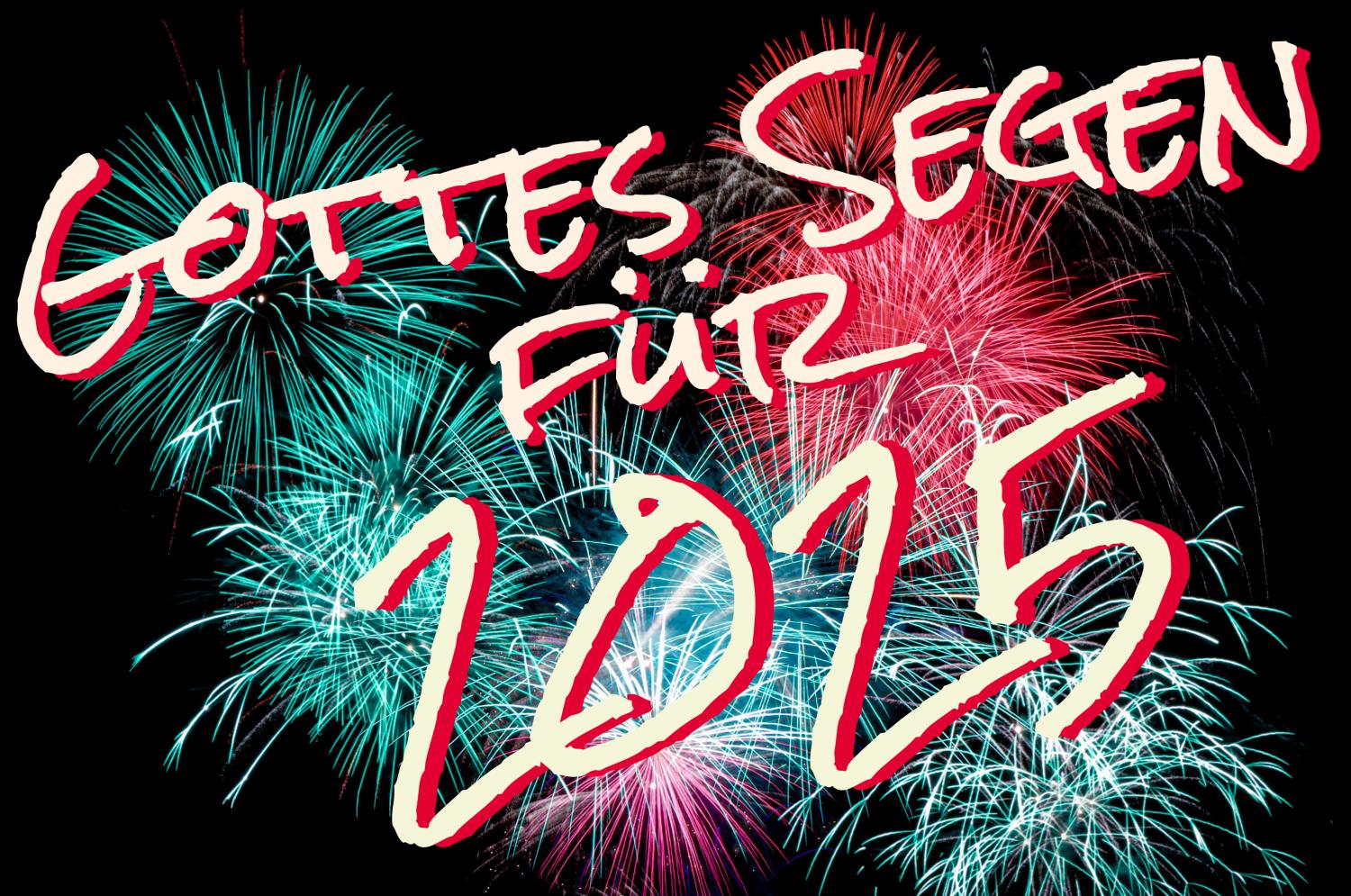 Feuerwerk mit Neujahrsgruss 2025 (c) quelle: pfarrbriefservice.de