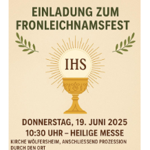 Fronleichnam 2025
