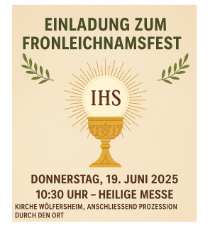 Fronleichnam 2025 (c) Christkönig Wölfersheim