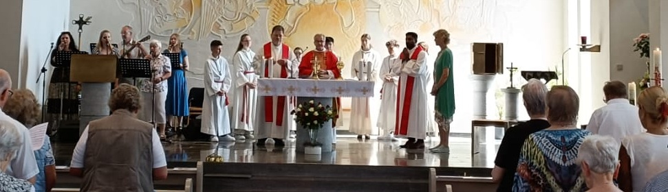 Pfarrfest: Altar Christkönig Wölfersheim (c) Christkönig Wölfersheim