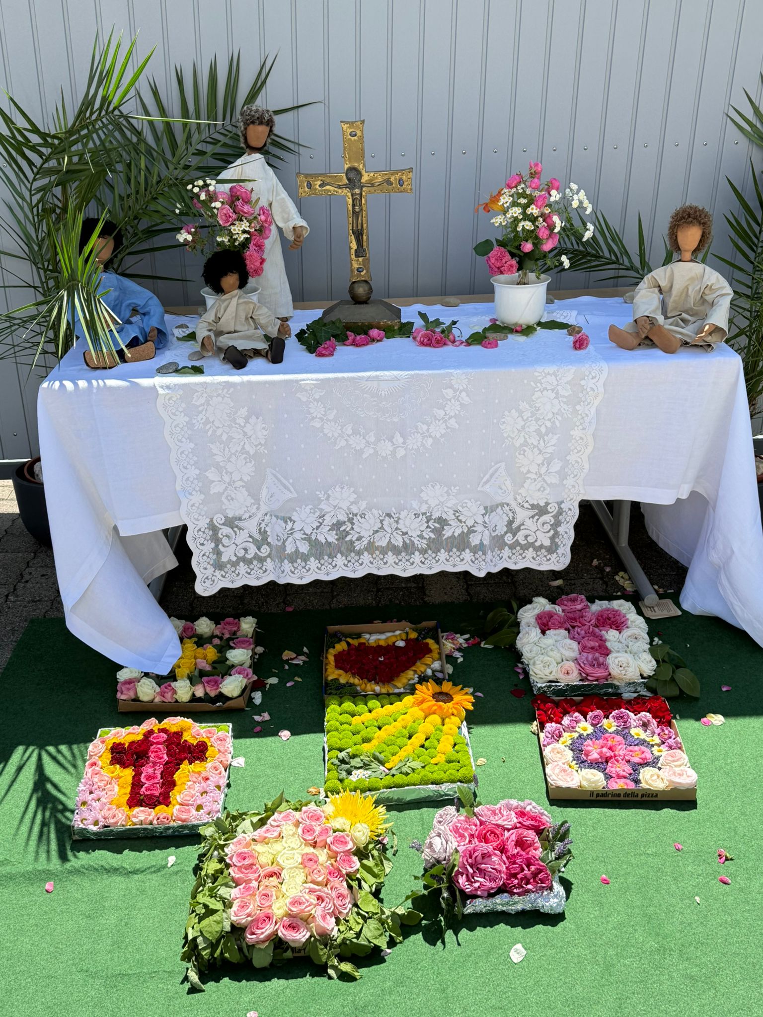 Prozessionsaltar Fronleichnam (c) Christkönig Wölfersheim