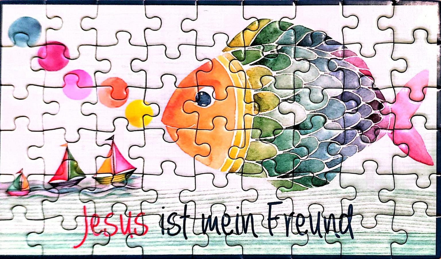 Puzzle-Überraschung von Pfr. Wojcik (c) Christkönig Wölferheim