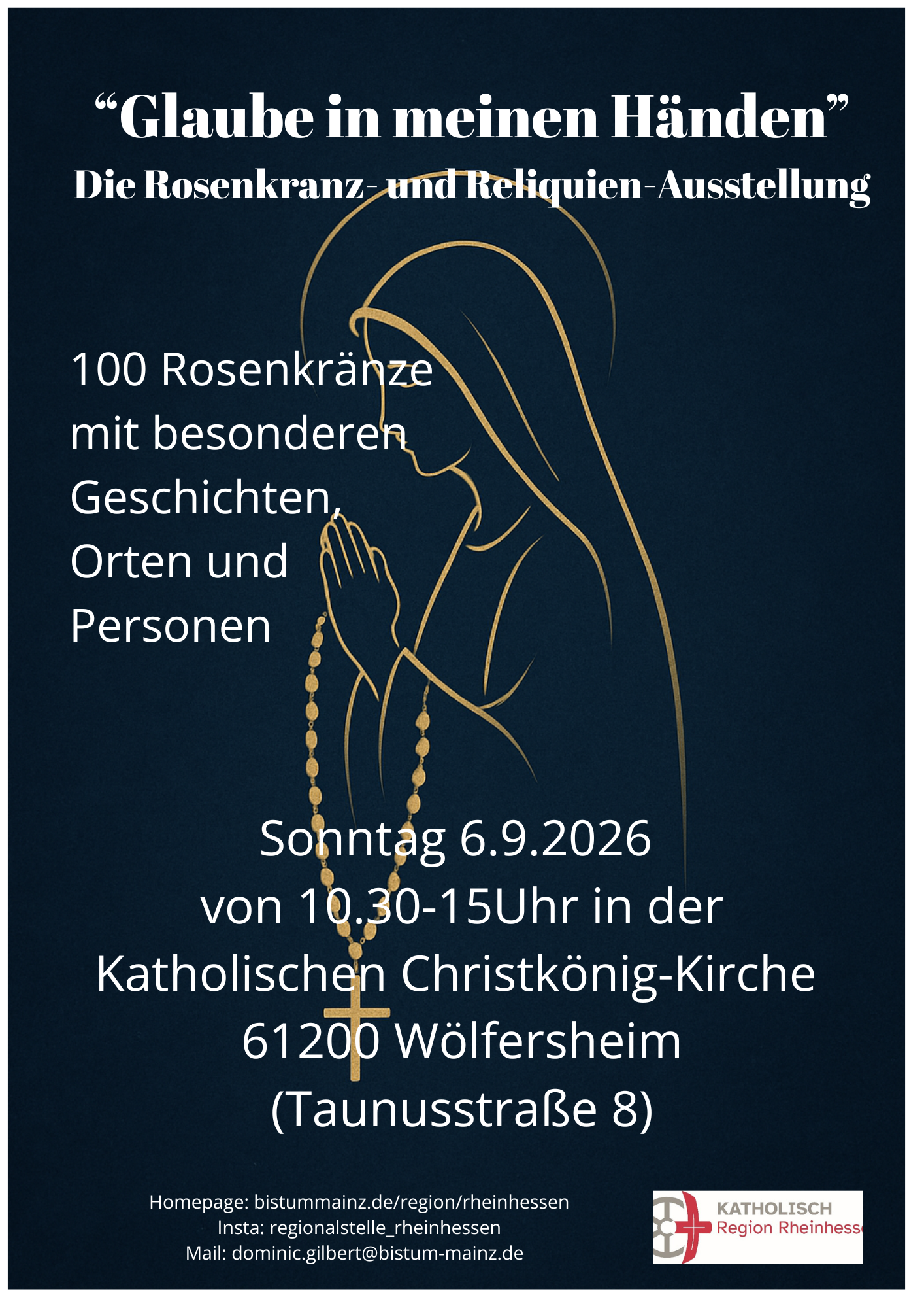 Rosenkranzausstellung Wölfersheim (c) Bistum Mainz