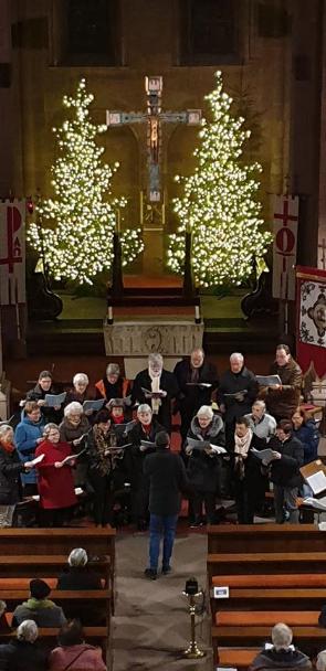 Weihnachtssingen mit dem Martinschor (4) (c) PG Dom St. Peter und St. Martin / Tobias Schäfer