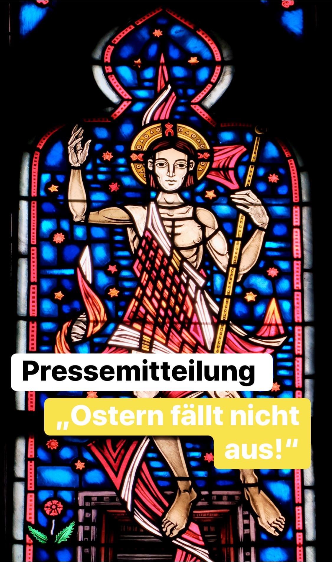 Pressemitteilung Ostern 2020 (c) PG Dom St. Peter und St. Martin / Martina Bauer