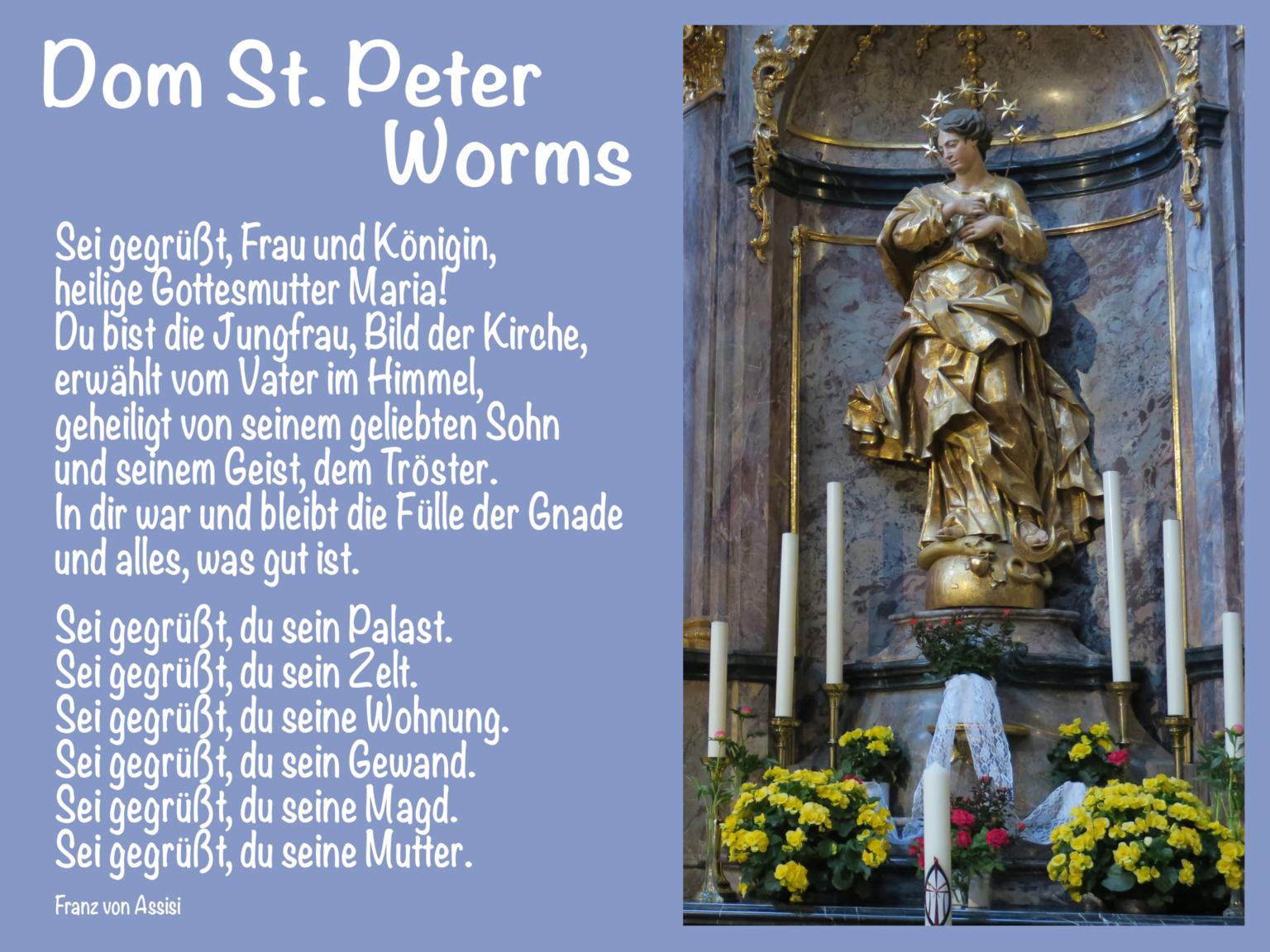Dom St. Peter Worms (c) Dekanat Worms