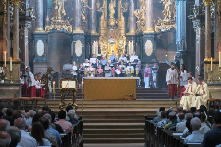 Fronleichnam 2018 Pfarrgruppe Dom St. Peter