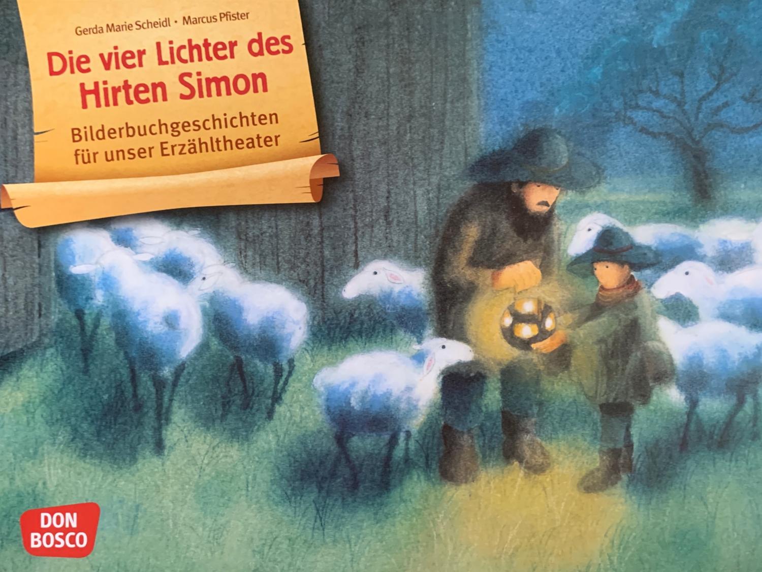 Die vier Lichter des Hirten Simon (c) Don Bosco Verlag / Marcus Pfister
