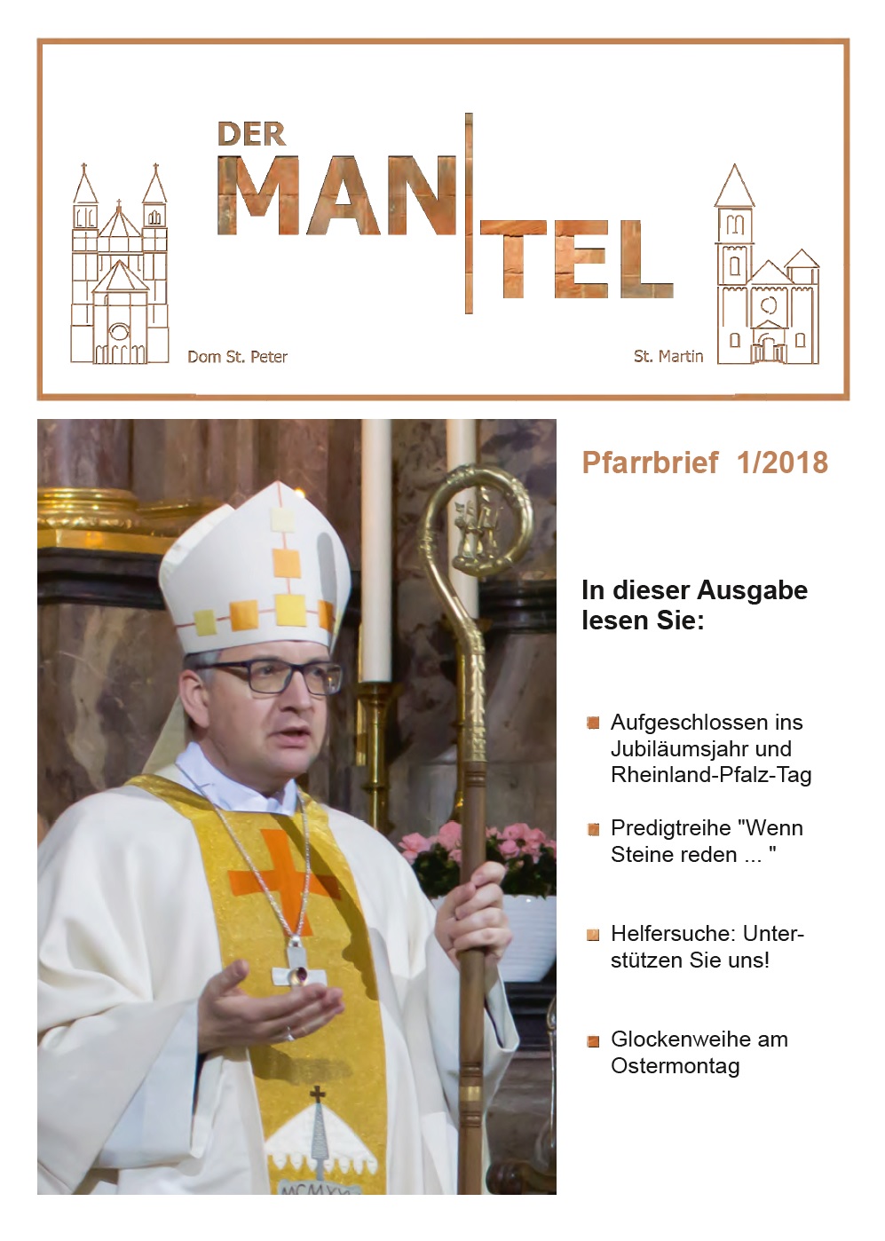 Mantel 01/2018 (c) PG Dom St. Peter und St. Martin