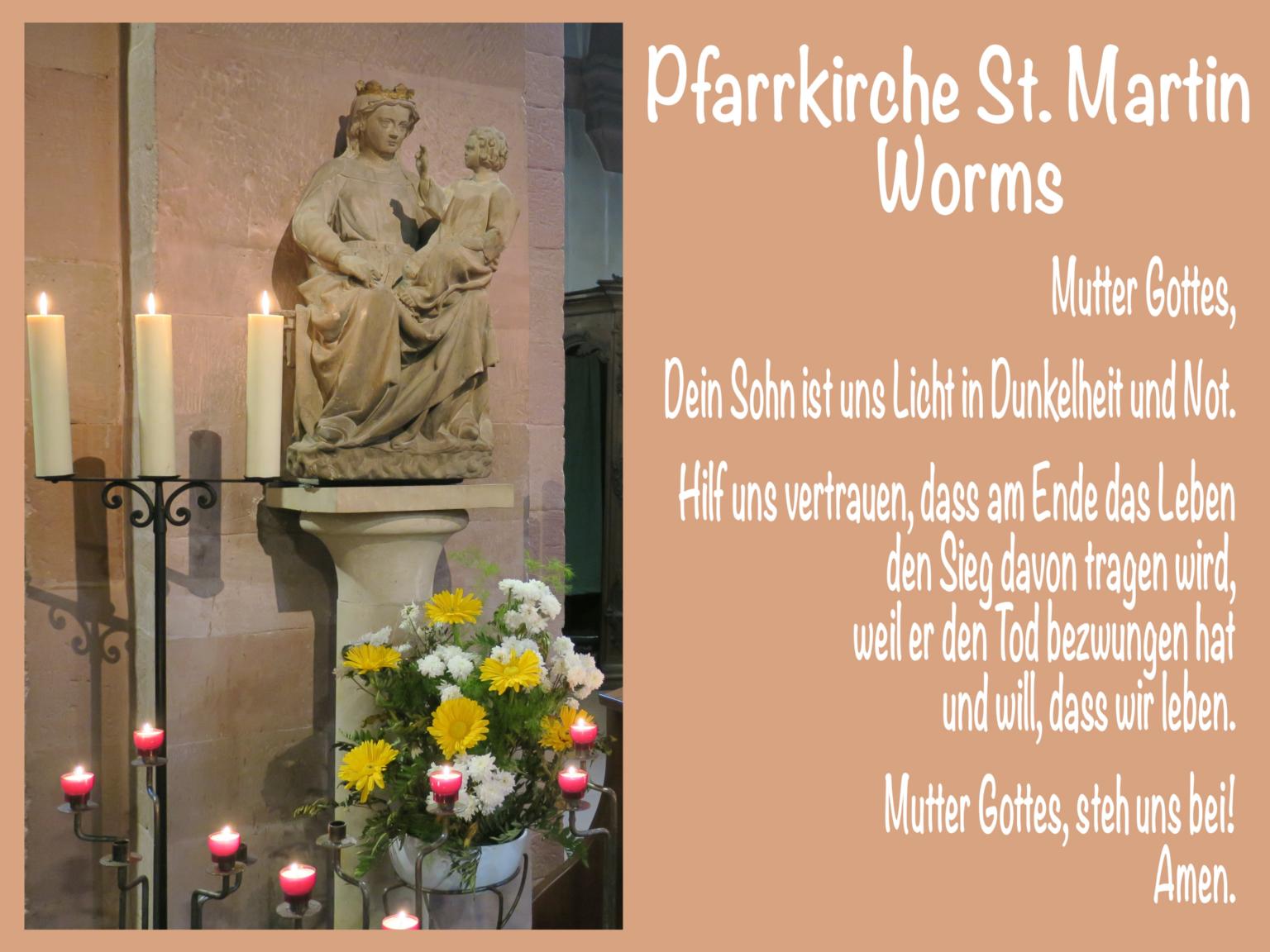 Pfarrkirche St. Martin (c) Dekanat Worms