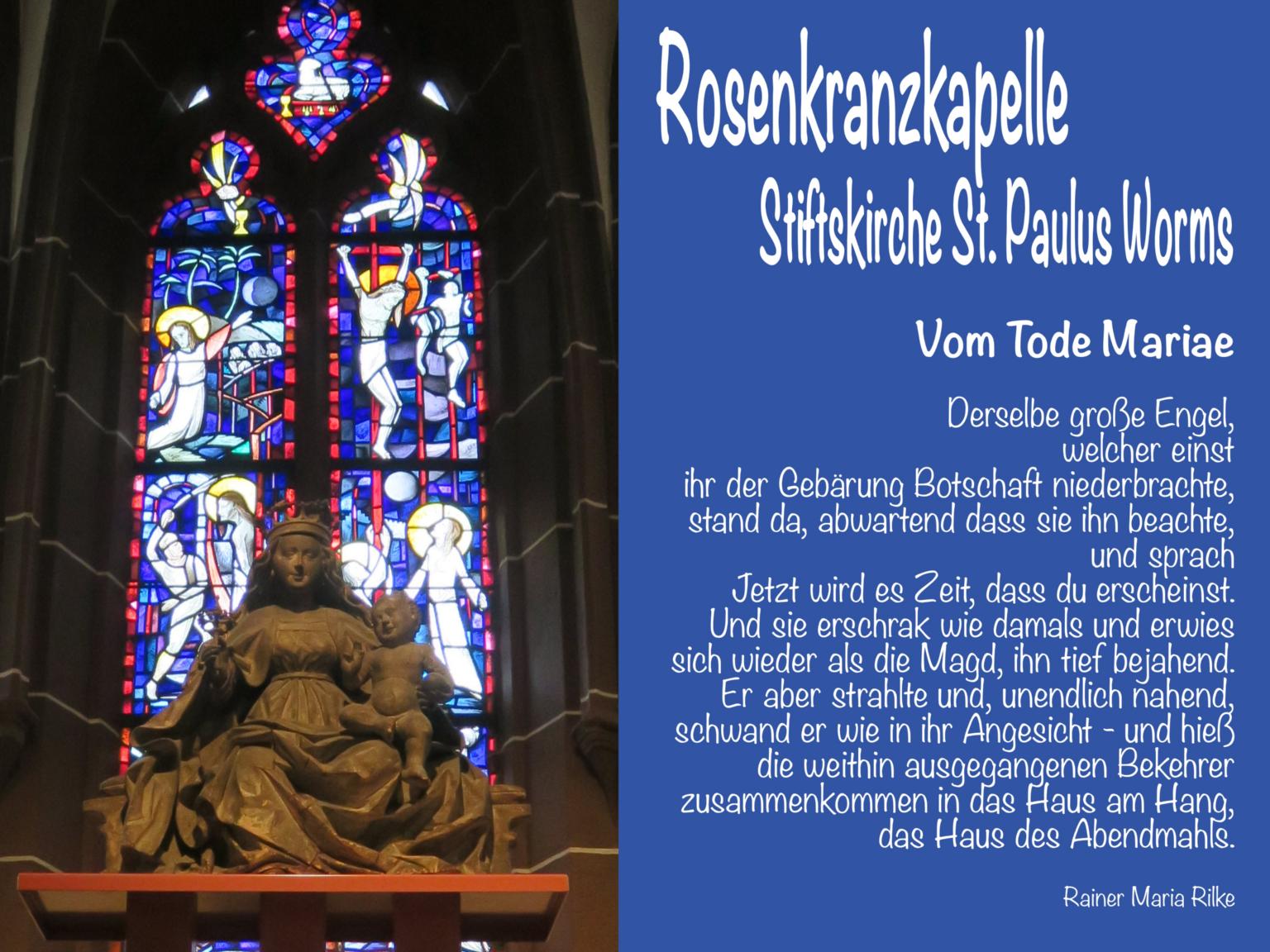 Rosenkranzkapelle (c) Dekanat Worms