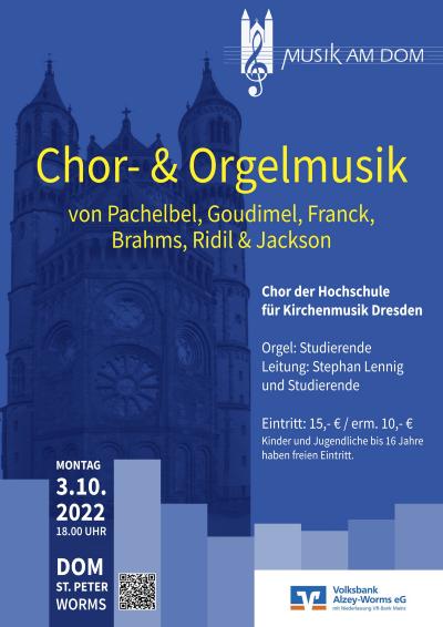 VMD_Chor- & Orgelmusik 3. Oktober