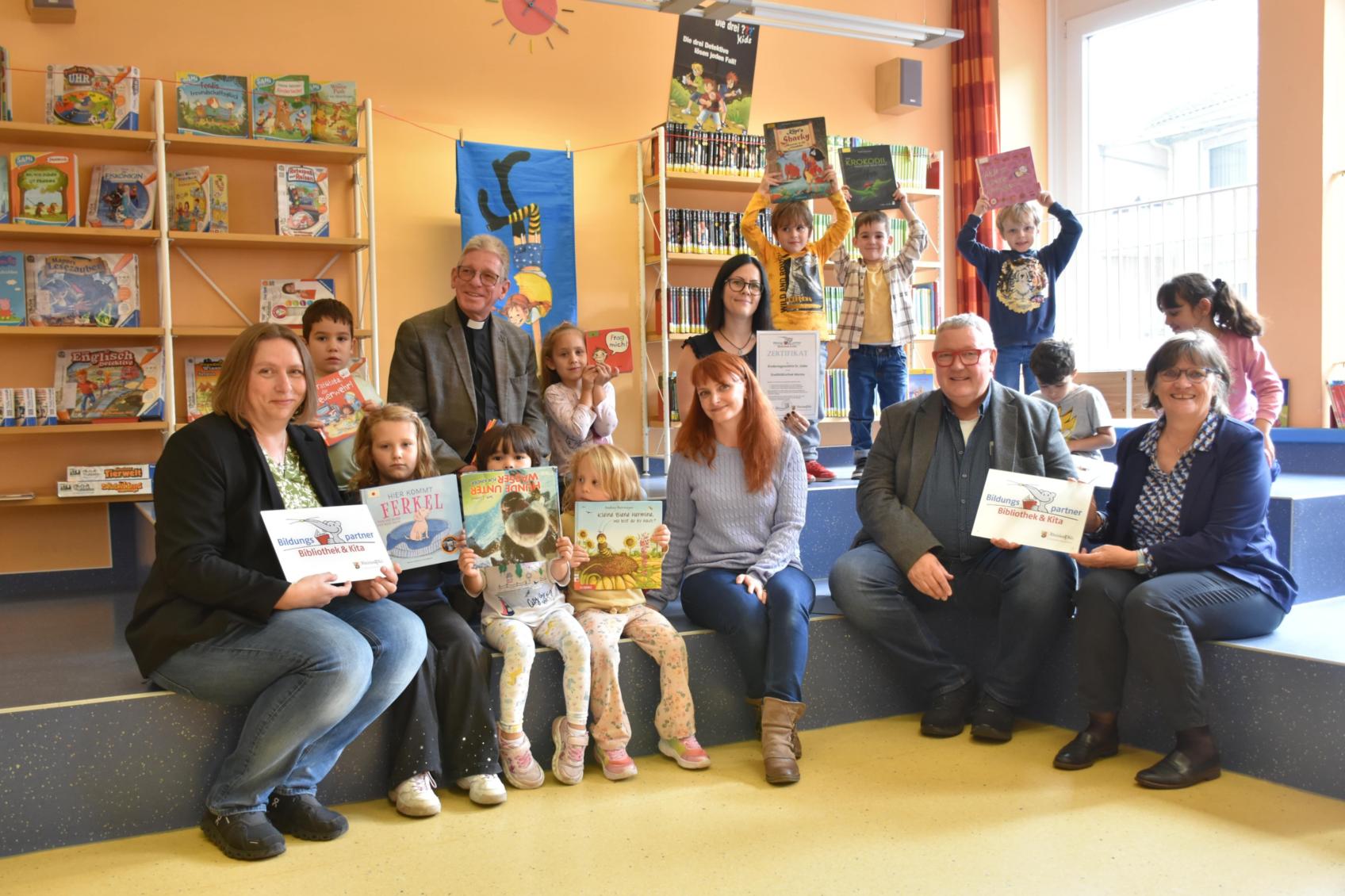 Bildungspartner Bibliothek und Kita (c) Stadt Worms