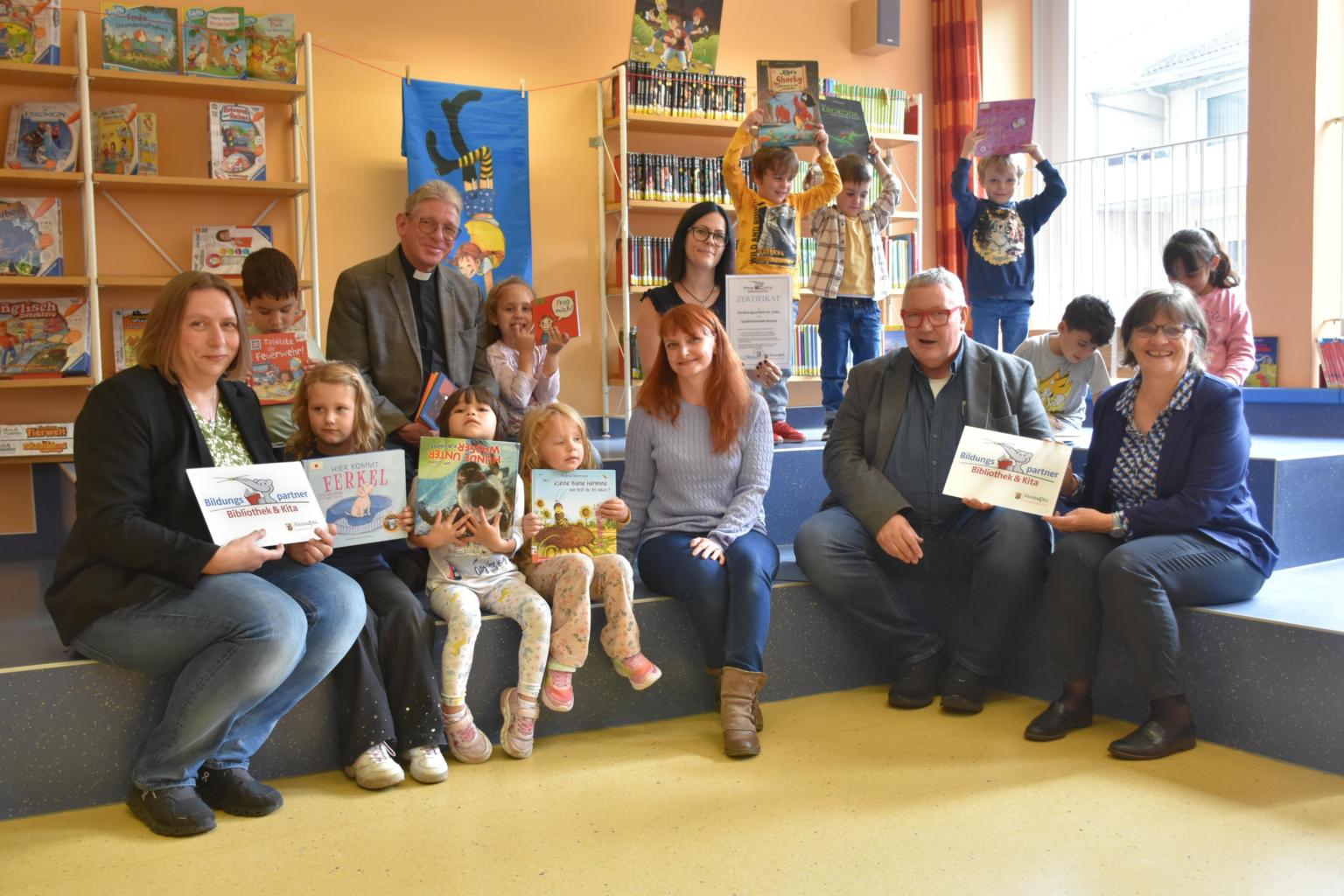 Bildungspartner Bibliothek und Kita (c) Stadt Worms