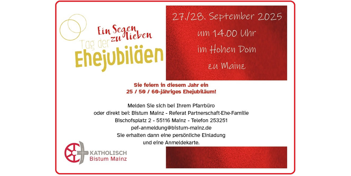 Tag der Ehejubiläen 2025 (c) red
