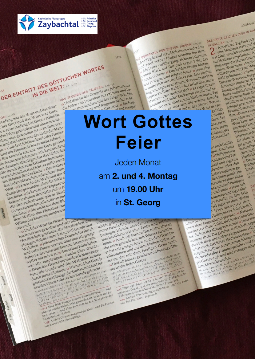 Plakat WGF St. Georg aktuell (c) Beate Gietl