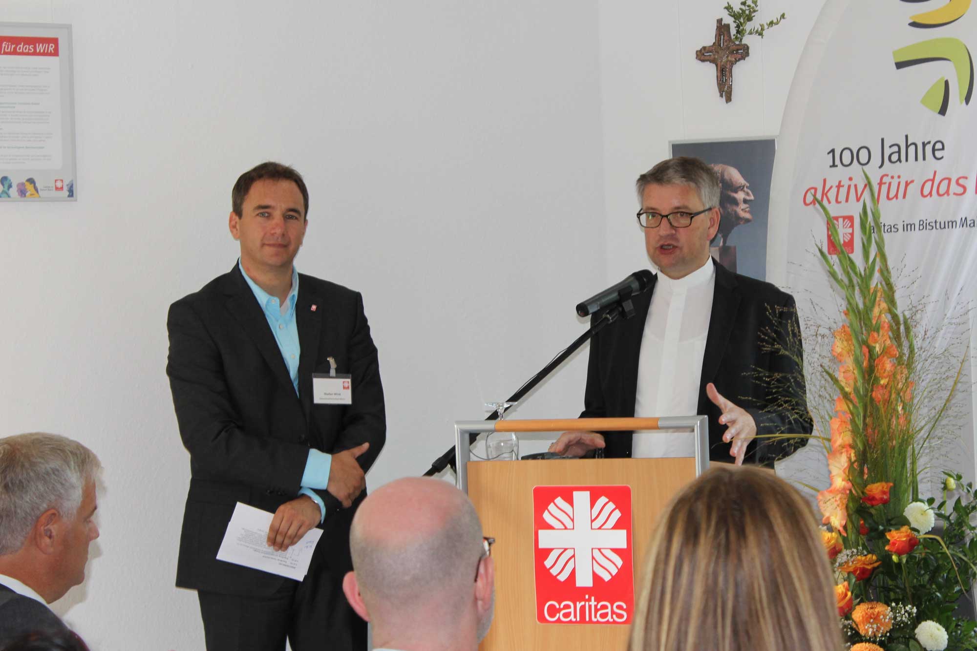 Bischof Kohlgraf am Fachtag der Caritas (c) Caritasverband für die Diözese Mainz e.V.