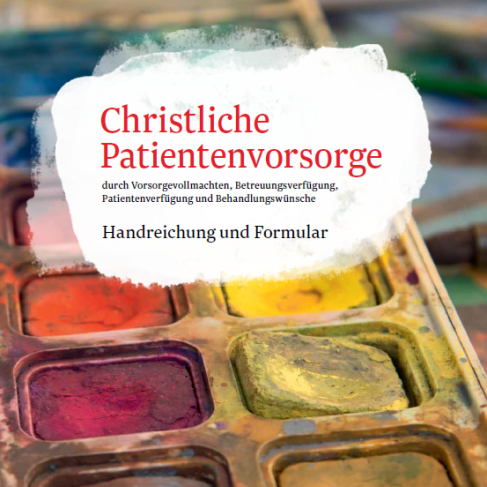 Broschüre Patientenvorsorge